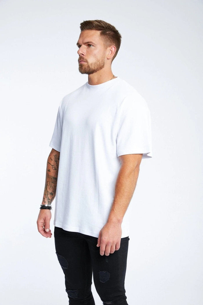 LEGENDE* BASICS OVERSIZED T-SHIRT - WIT