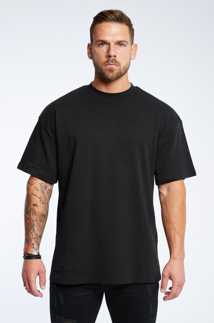 LEGEND* BASICS OVERSIZE T-SHIRT – SCHWARZ