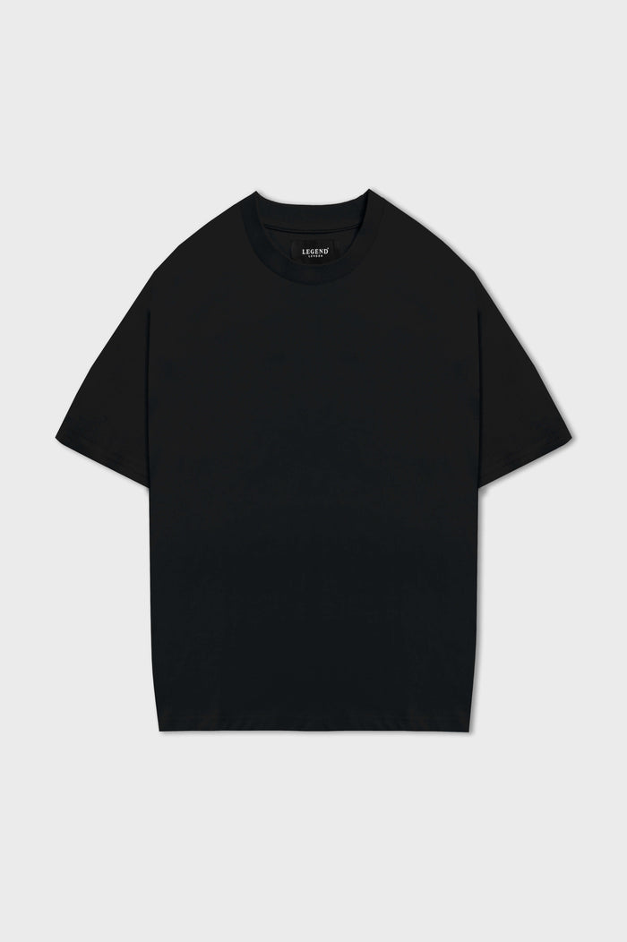 LEGEND* BASICS OVERSIZED T-SHIRT - BLACK