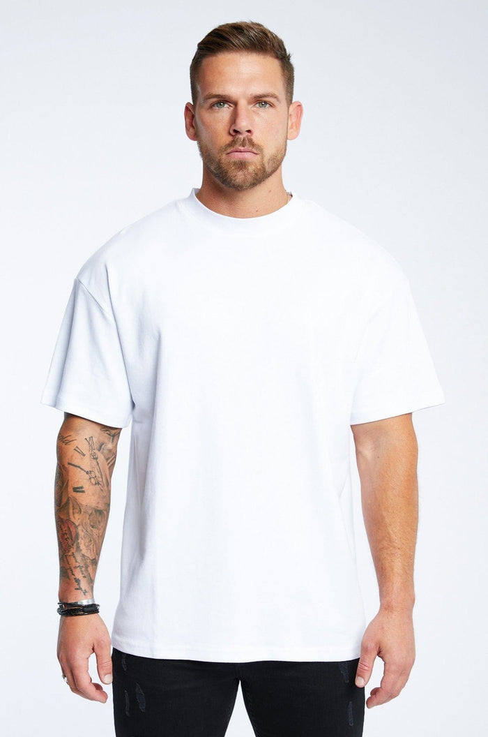 LEGEND* BASICS OVERSIZED T-SHIRT - WHITE