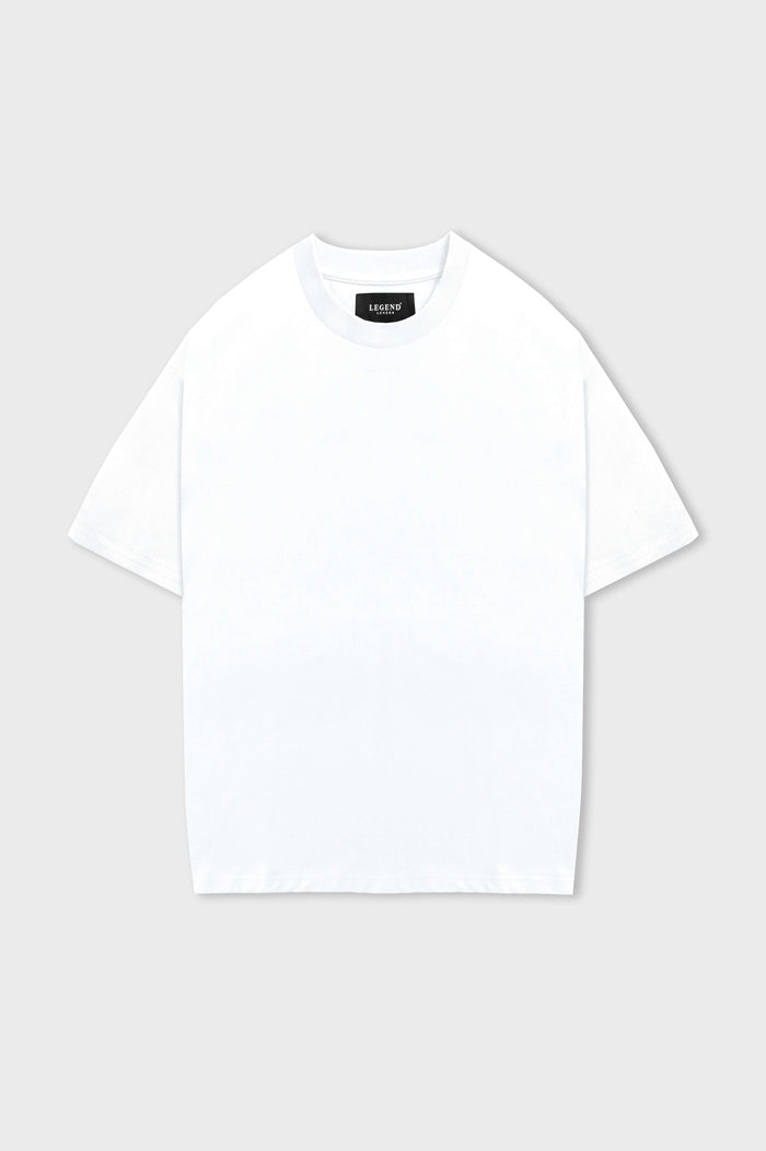 LEGENDE* BASICS OVERSIZED T-SHIRT - WIT