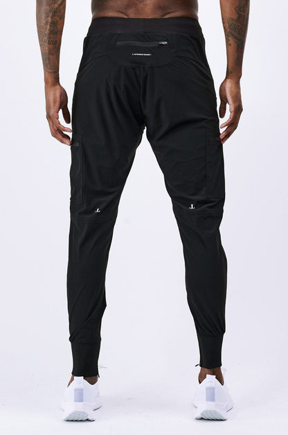 Legend London Activewear LEGEND ACTIVE RUNNER JOGGER - BLACK