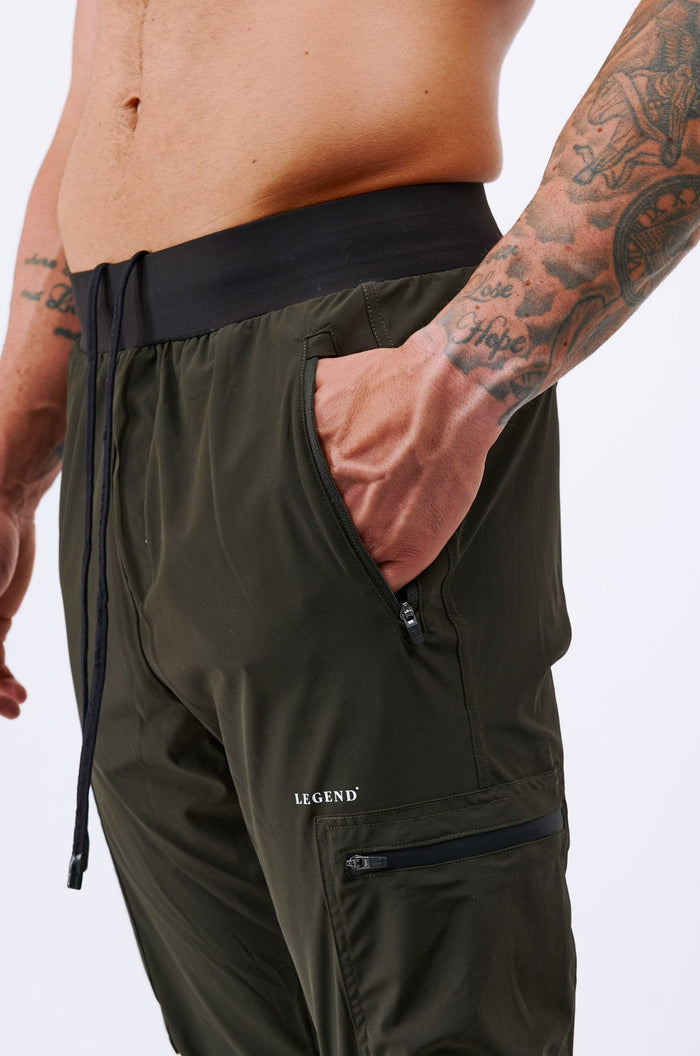 LEGEND ACTIVE RUNNER JOGGER - MILITARY KHAKI