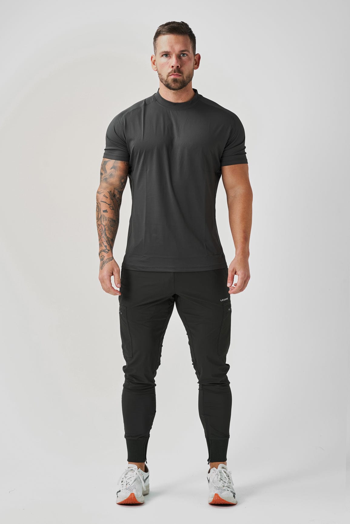 Legend London Activewear LEGEND ACTIVE T-SHIRT - MILITARY KHAKI