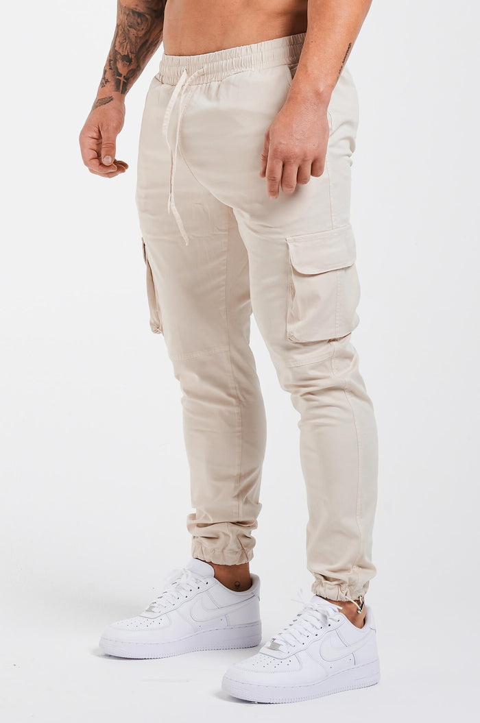 UTILITY-CARGOHOSE – CREME