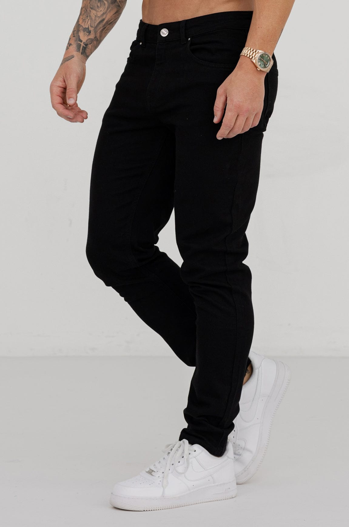 Legend London Jeans REGULAR FIT JEANS - BLACK