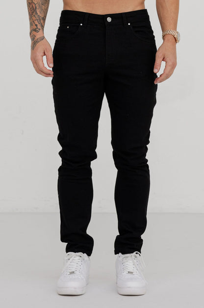 Legend London Jeans REGULAR FIT JEANS - BLACK