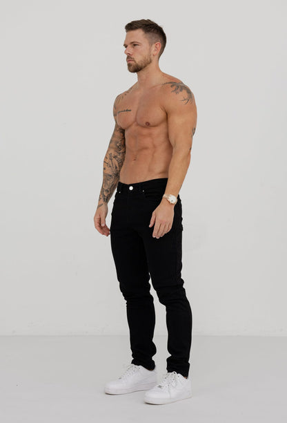 Legend London Jeans REGULAR FIT JEANS - BLACK