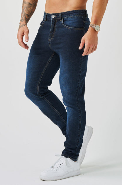 Legend London Jeans REGULAR FIT JEANS - BLUE BLACK