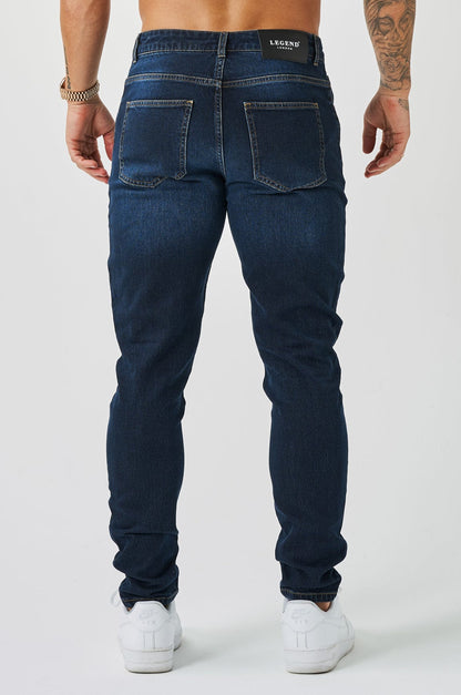 Legend London Jeans REGULAR FIT JEANS - BLUE BLACK