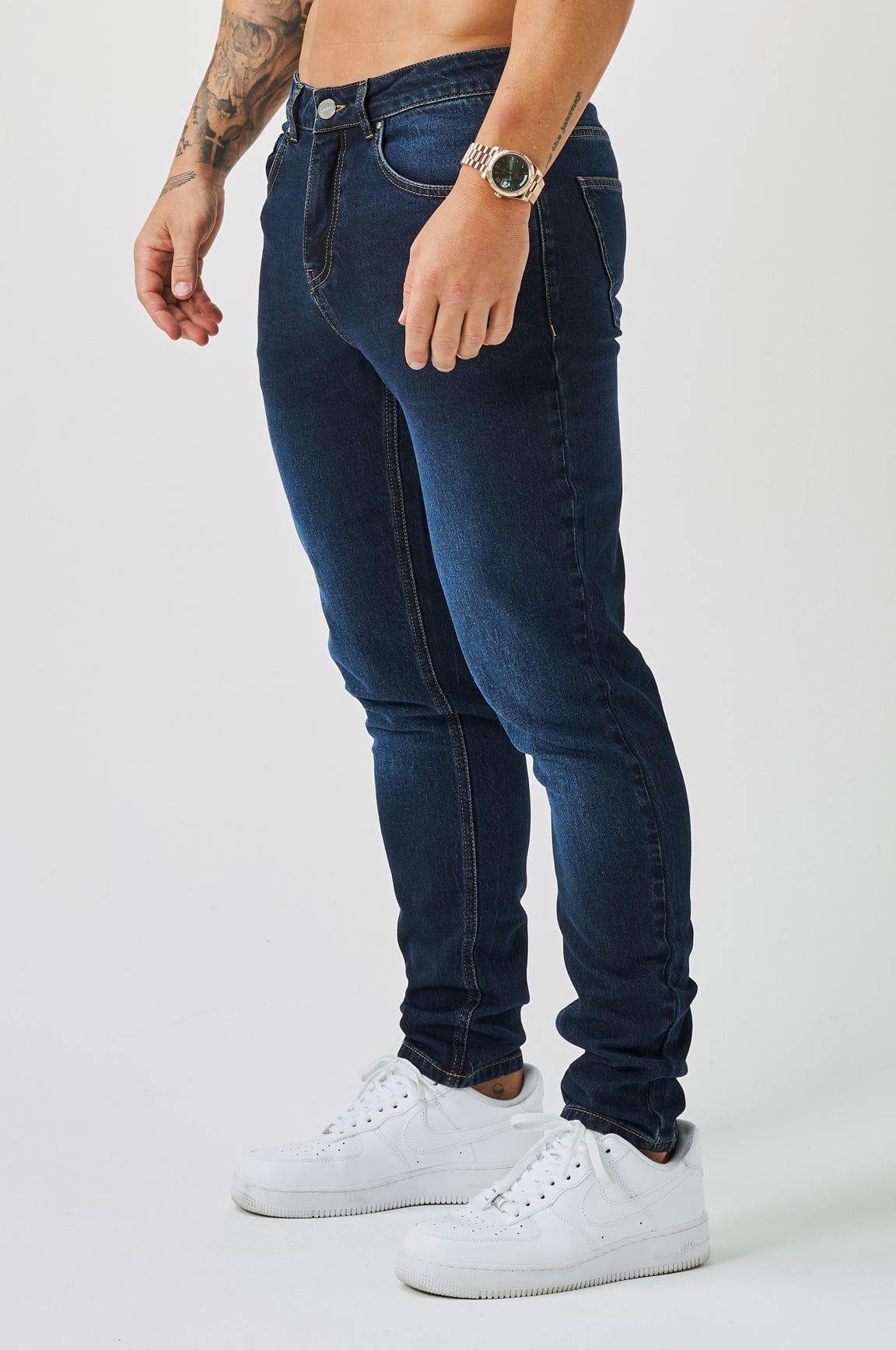 Legend London Jeans REGULAR FIT JEANS - BLUE BLACK