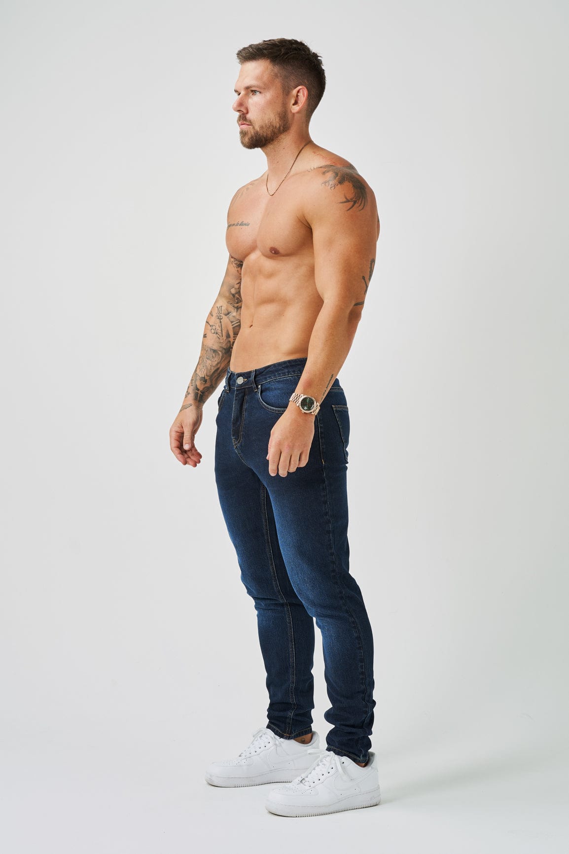 Legend London Jeans REGULAR FIT JEANS - BLUE BLACK