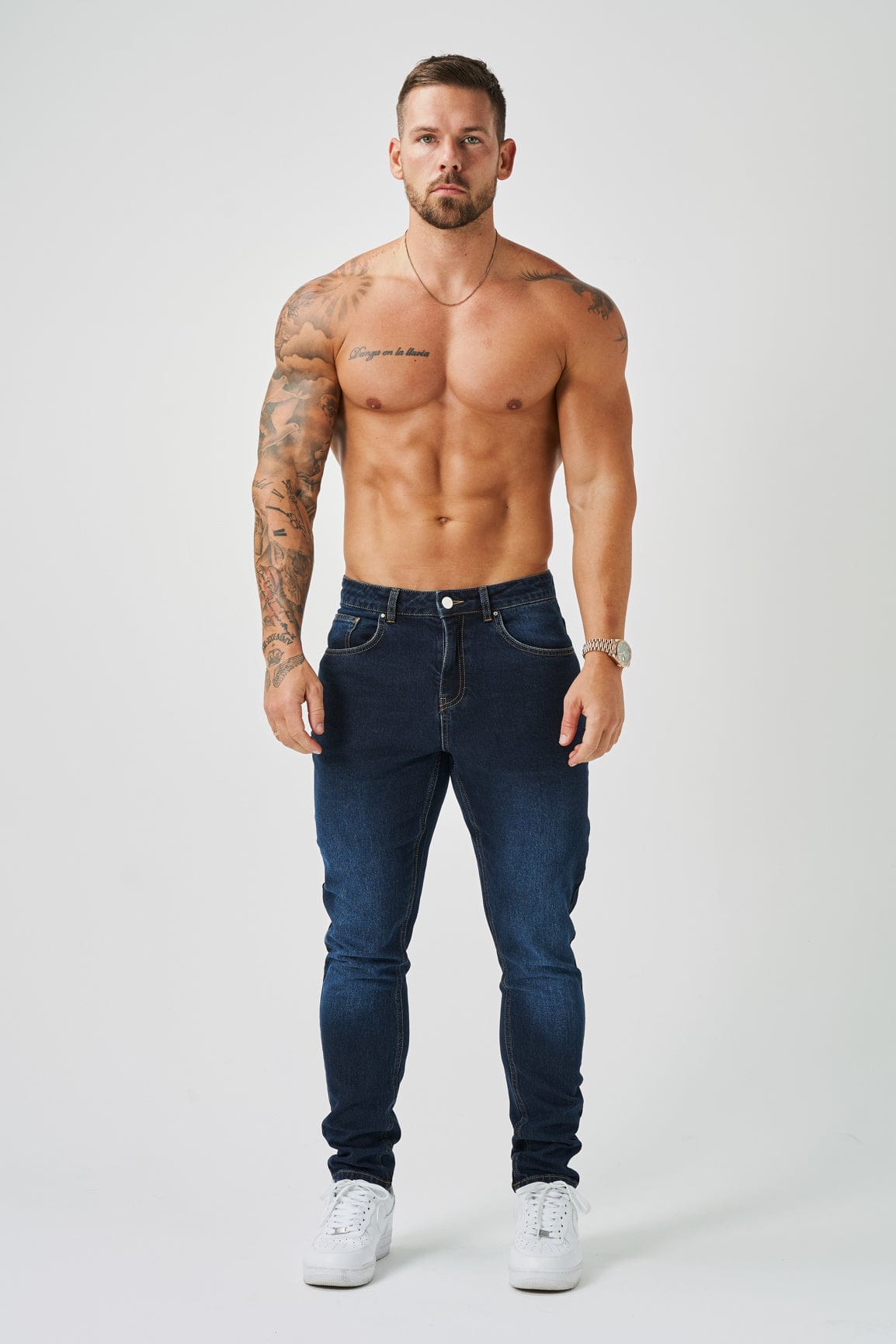 Legend London Jeans REGULAR FIT JEANS - BLUE BLACK