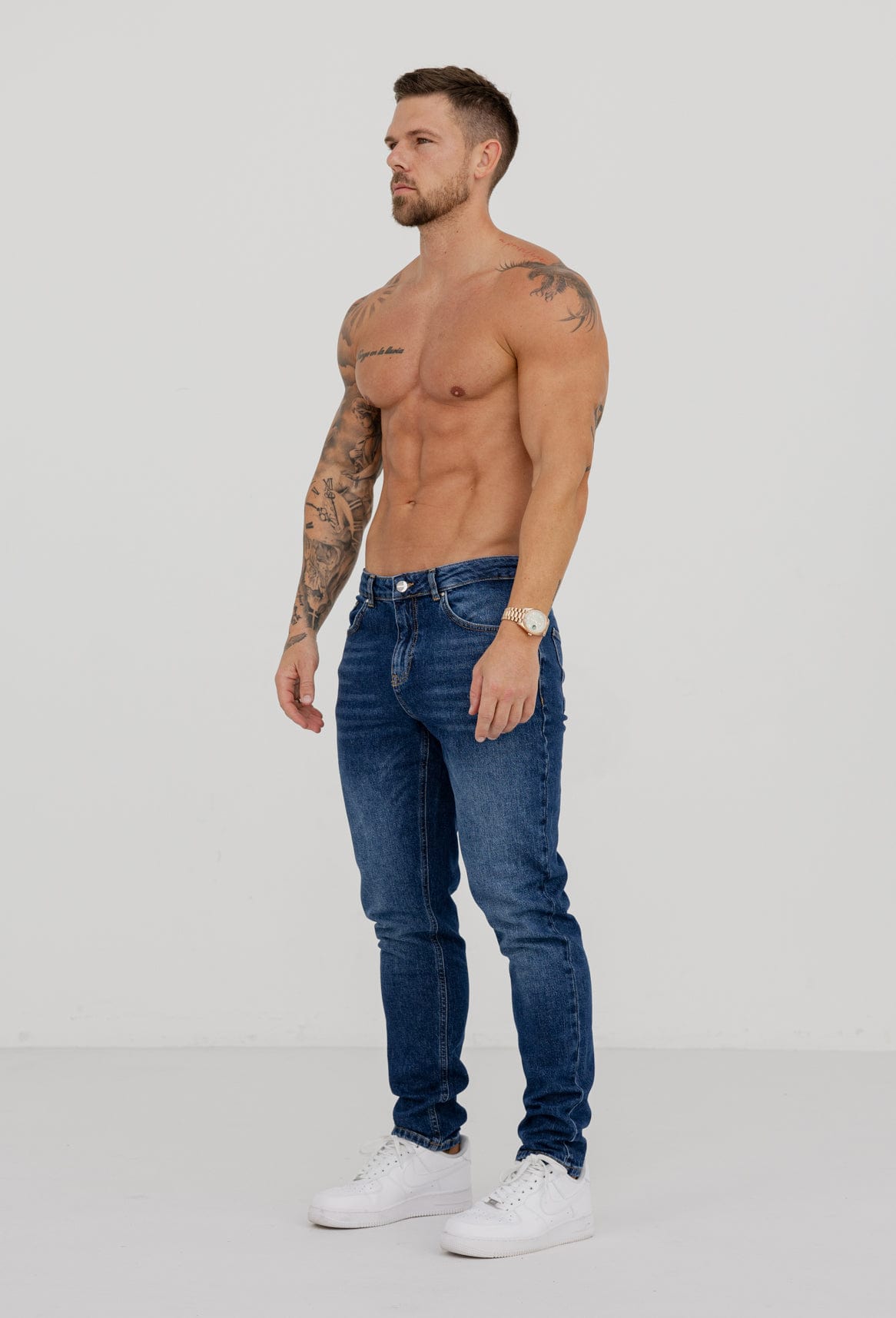 Legend London Jeans REGULAR FIT JEANS - DARK BLUE