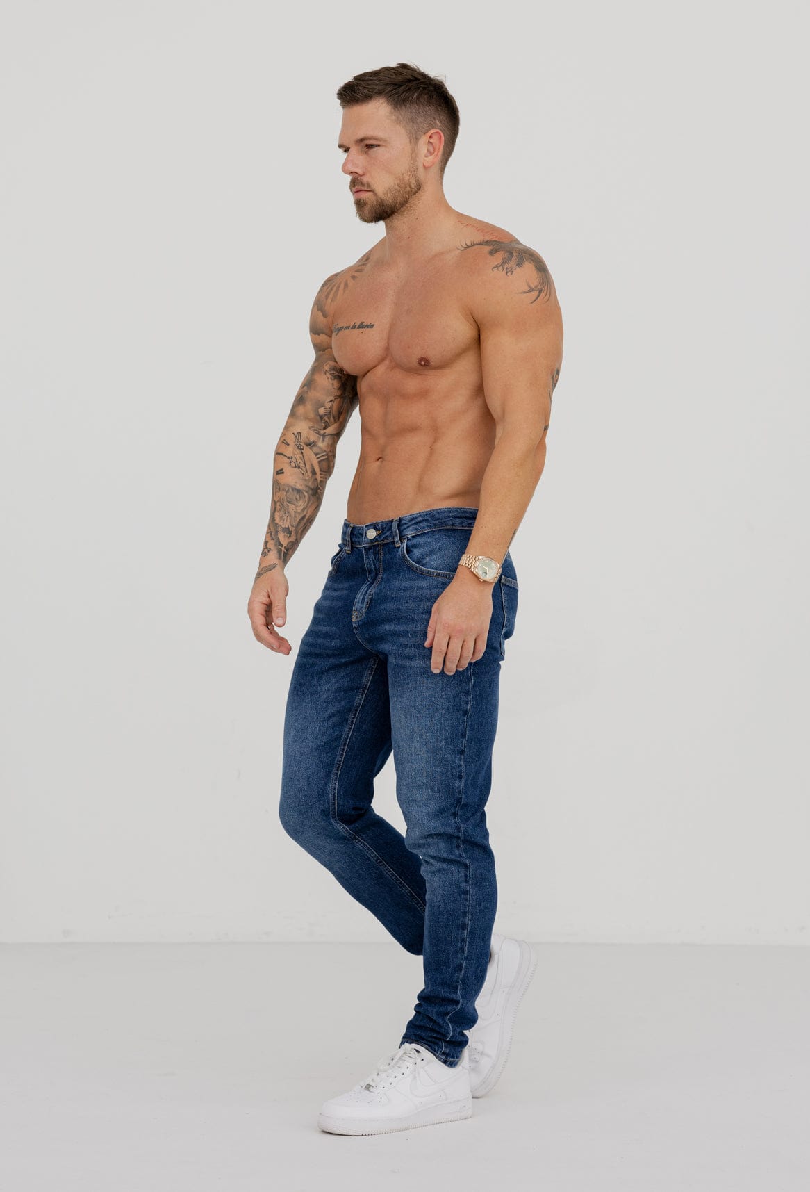 Legend London Jeans REGULAR FIT JEANS - DARK BLUE