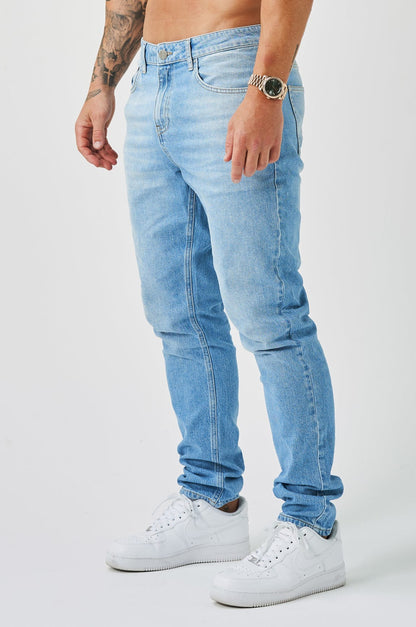 Legend London Jeans REGULAR FIT JEANS - LIGHT BLUE WASH