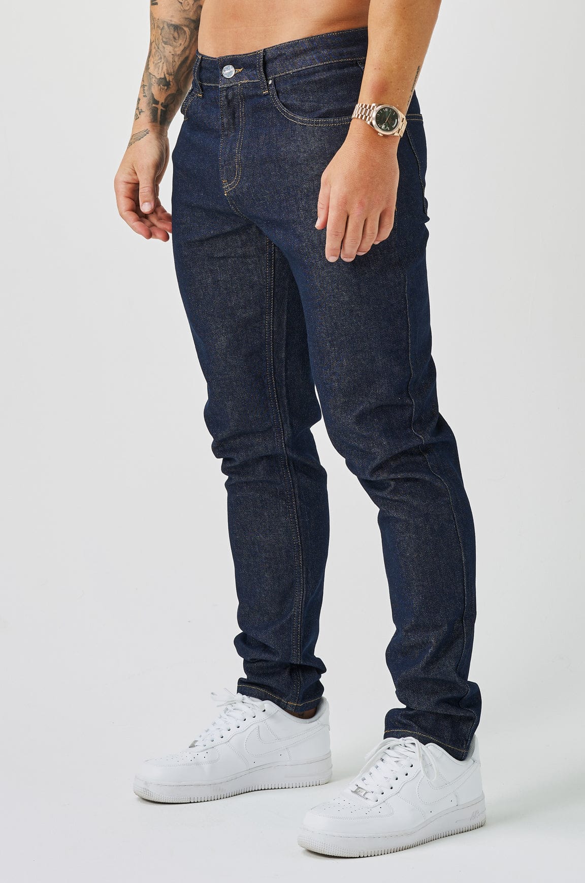 Legend London Jeans REGULAR FIT JEANS - RAW INDIGO