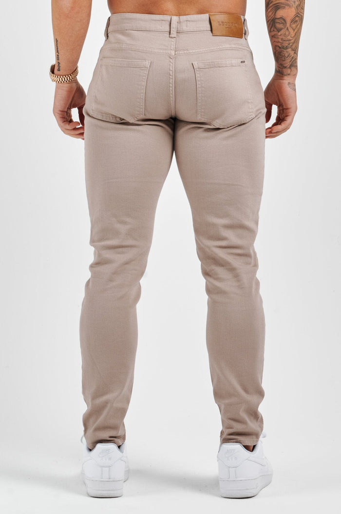 SLIM FIT JEANS 2.0 - BEIGE