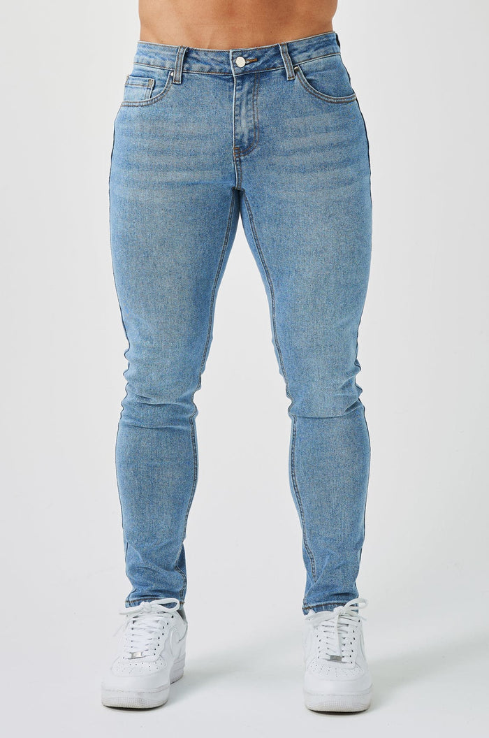 SLIM FIT JEANS 2.0 - BLEACH BLUE