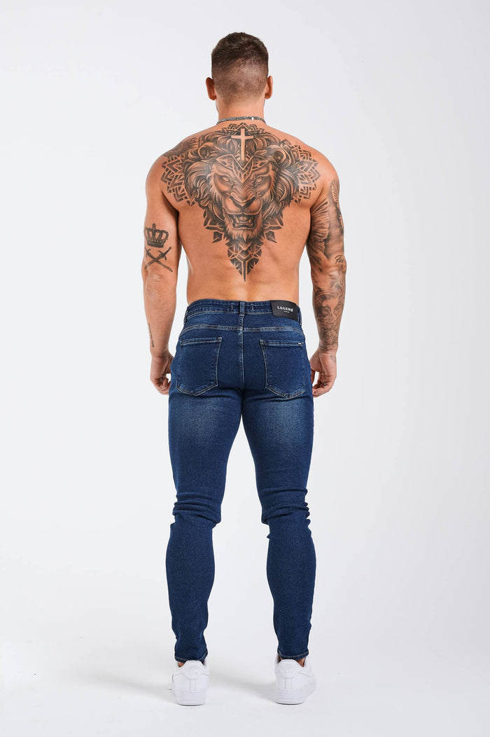 SLIM FIT JEANS 2.0 - DONKERBLAUW