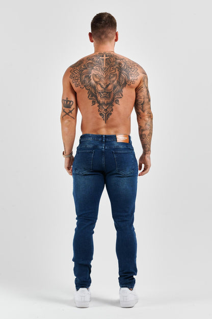 Legend London Jeans - slim 2.0 SLIM FIT JEANS 2.0 - DARK INDIGO FADED