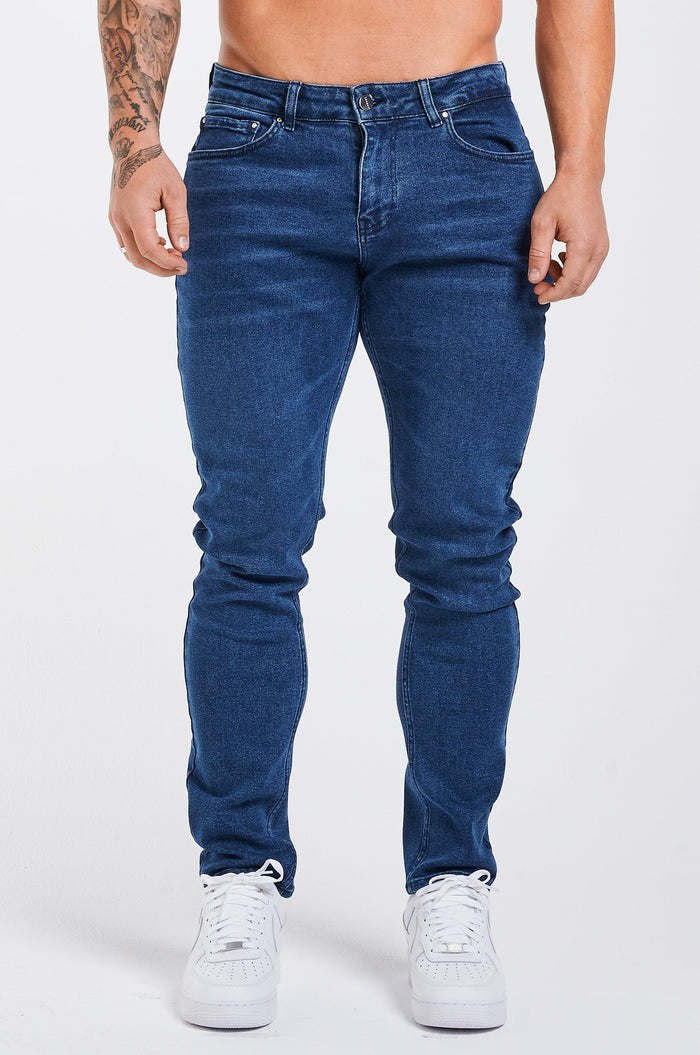 SLIM FIT JEANS 2.0 – TIEFES NAVY