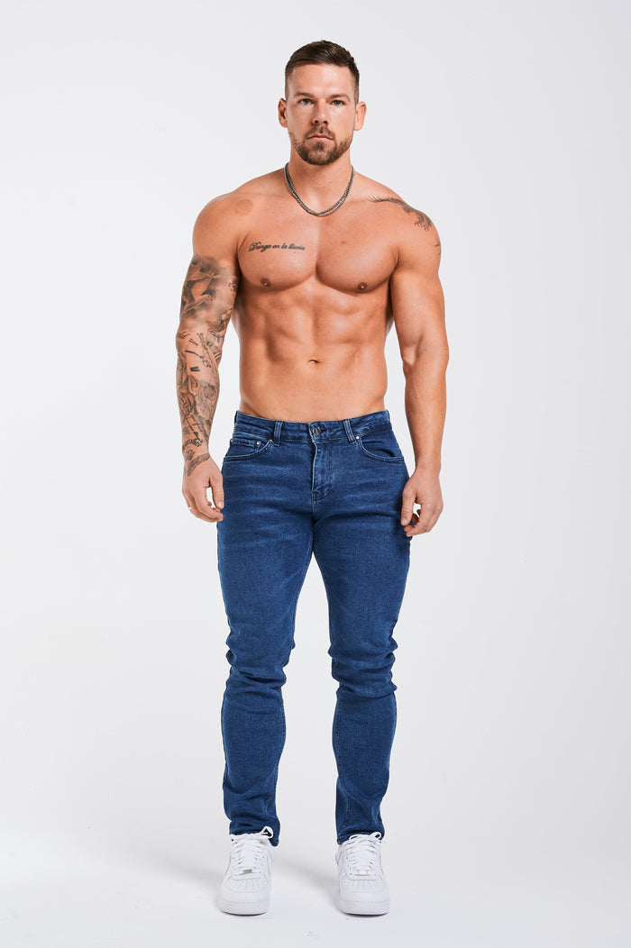 SLIM FIT JEANS 2.0 – TIEFES NAVY