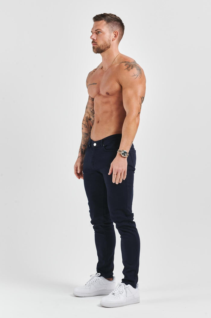 SLIM FIT JEANS 2.0 - MARINEBLAU