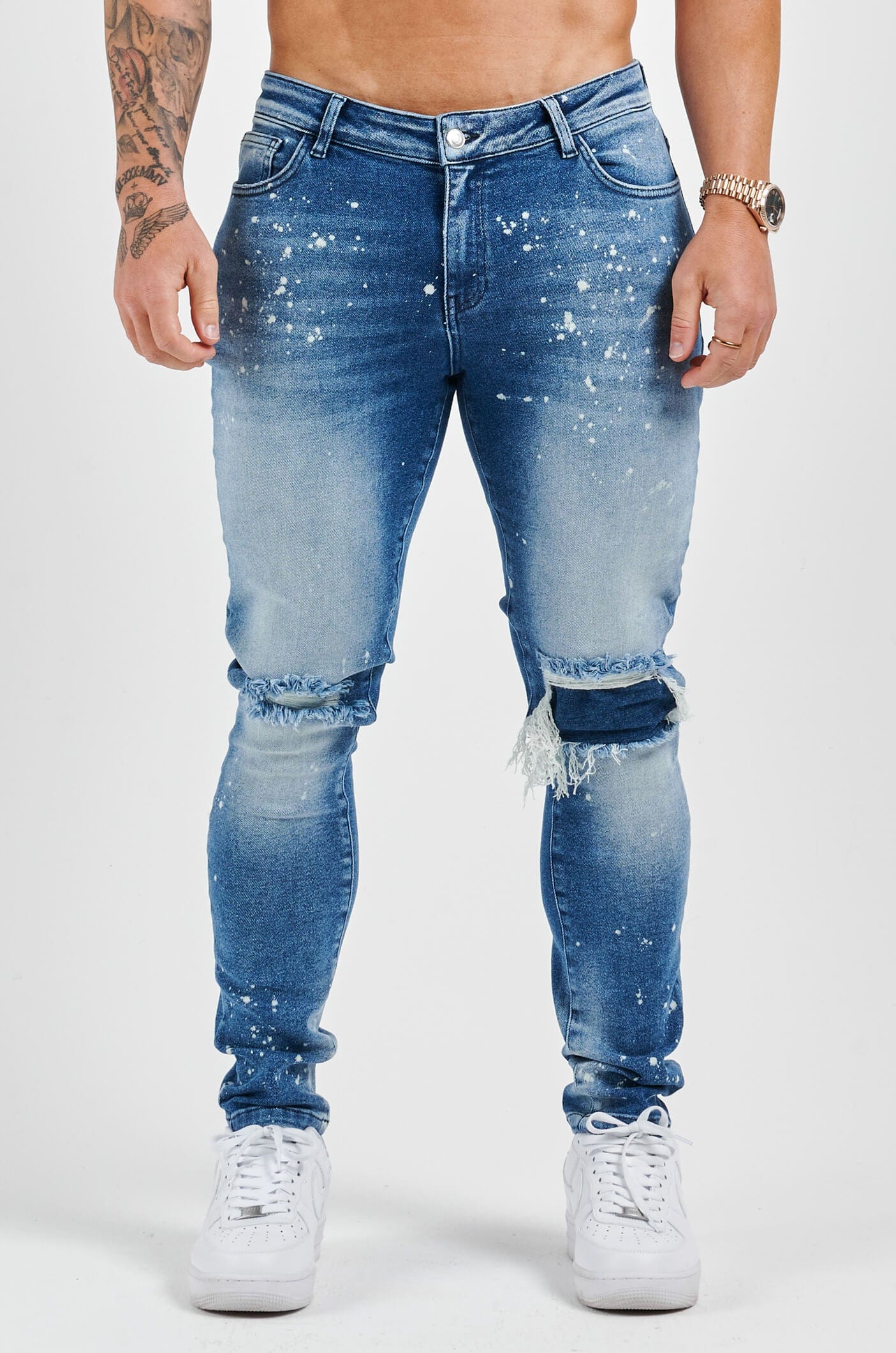 Legend London Jeans - slim 2.0 SLIM FIT JEANS 2.0 - PAINT BLUE