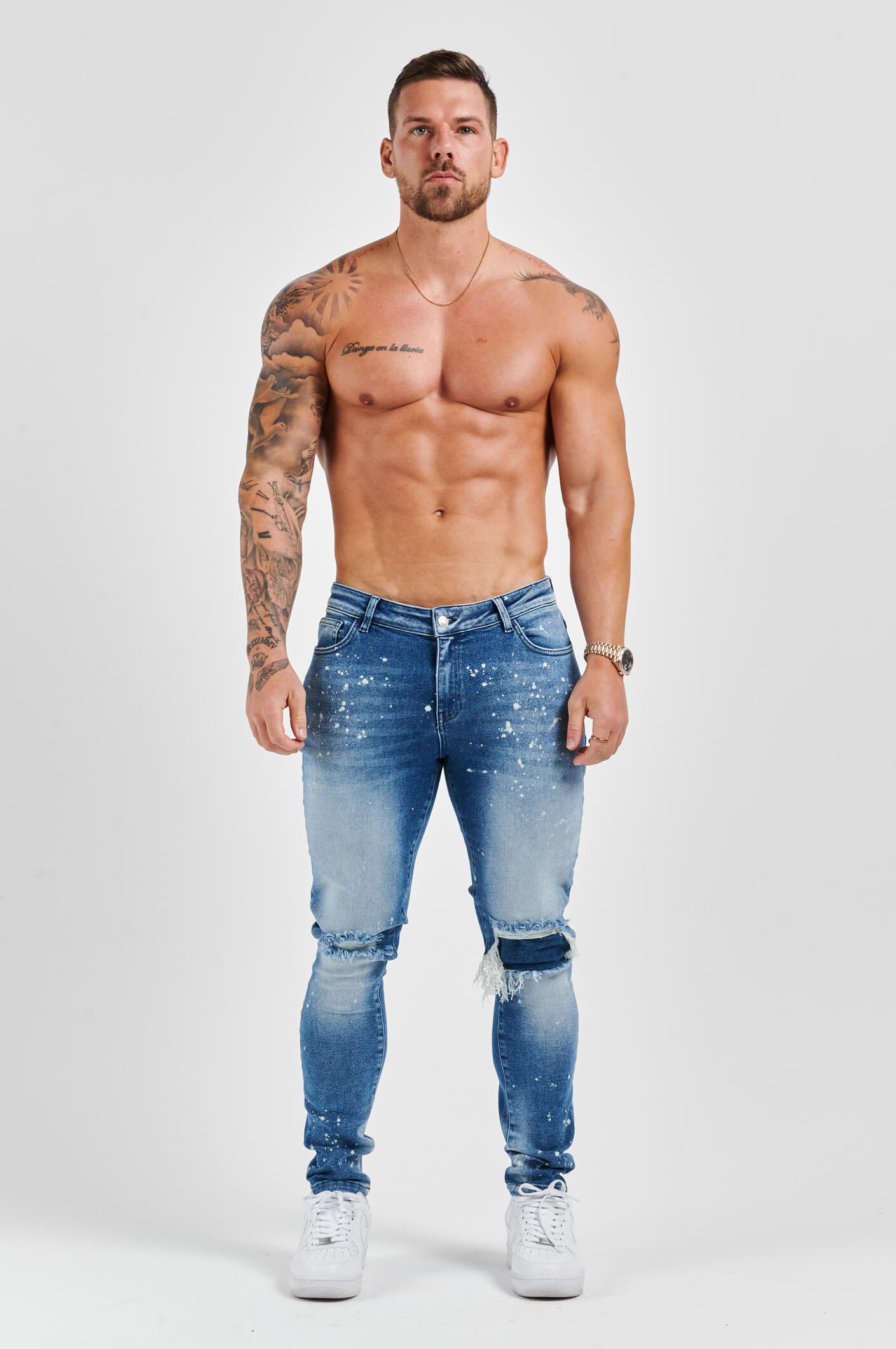 Legend London Jeans - slim 2.0 SLIM FIT JEANS 2.0 - PAINT BLUE