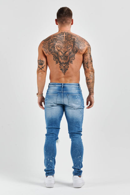 Legend London Jeans - slim 2.0 SLIM FIT JEANS 2.0 - PAINT BLUE