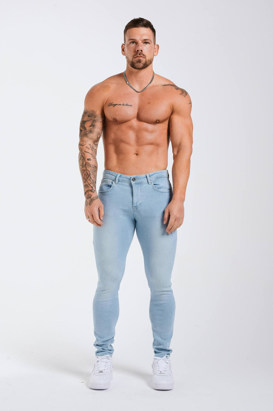 Legend London Jeans - slim 2.0 SLIM FIT JEANS 2.0 - PALE LIGHT BLUE