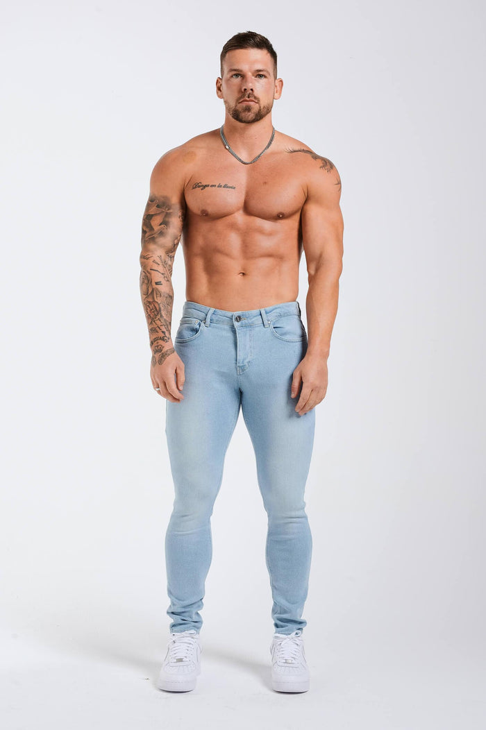 SLIM FIT JEANS 2.0 - PALE LIGHT BLUE