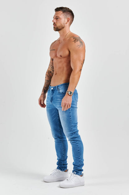 Legend London Jeans - slim 2.0 SLIM FIT JEANS 2.0 - SKY BLUE