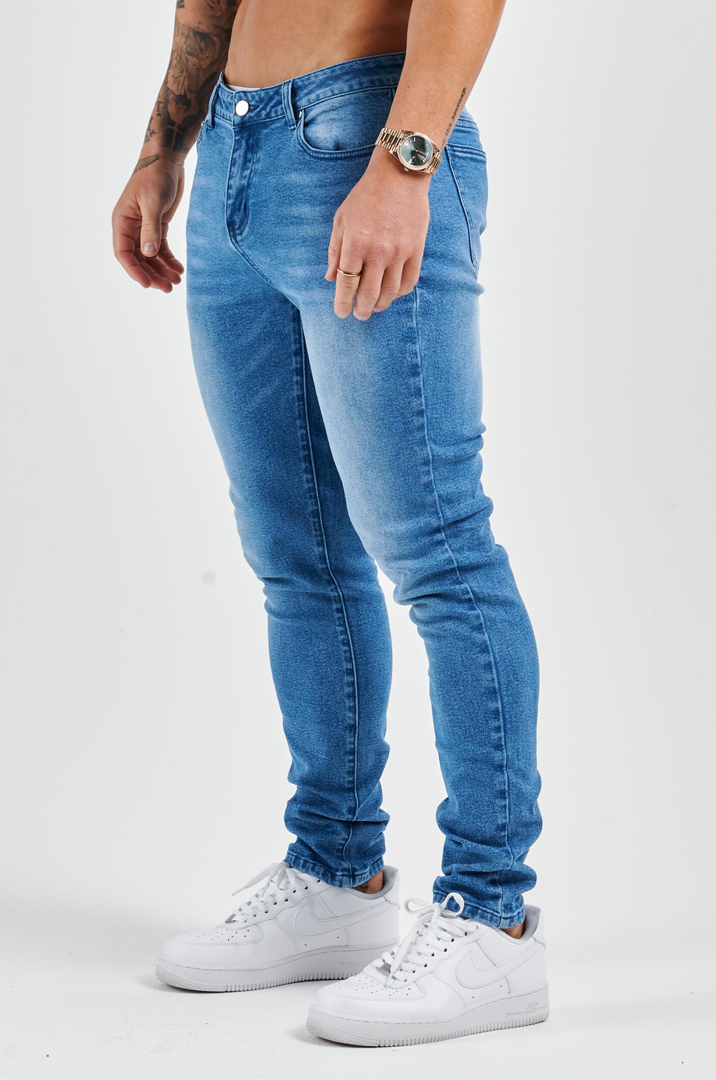 Legend London Jeans - slim 2.0 SLIM FIT JEANS 2.0 - SKY BLUE