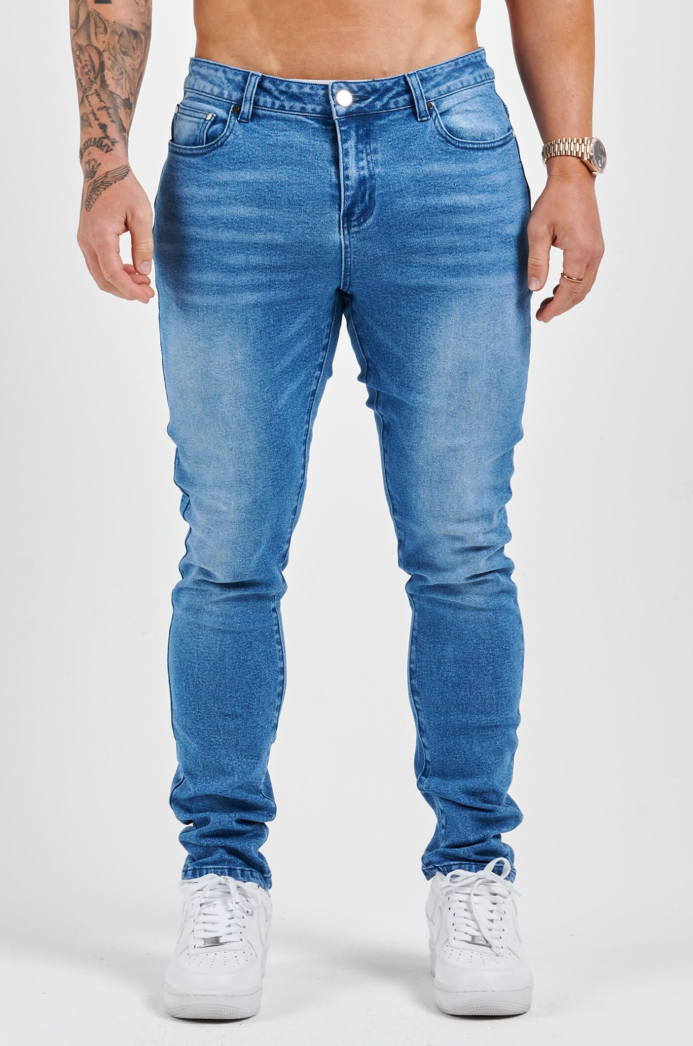 Legend London Jeans - slim 2.0 SLIM FIT JEANS 2.0 - SKY BLUE