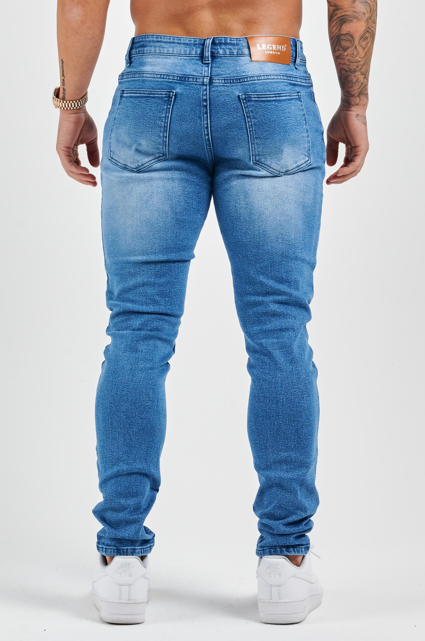 Legend London Jeans - slim 2.0 SLIM FIT JEANS 2.0 - SKY BLUE