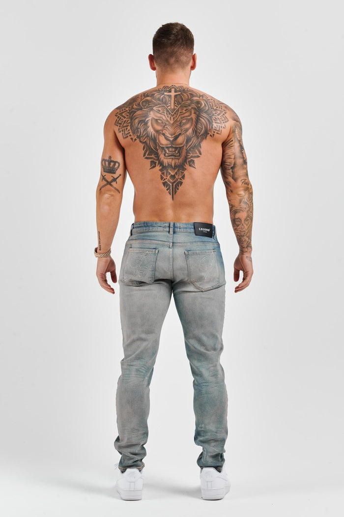 SLIM FIT JEANS 2.0 – STONE WASHED