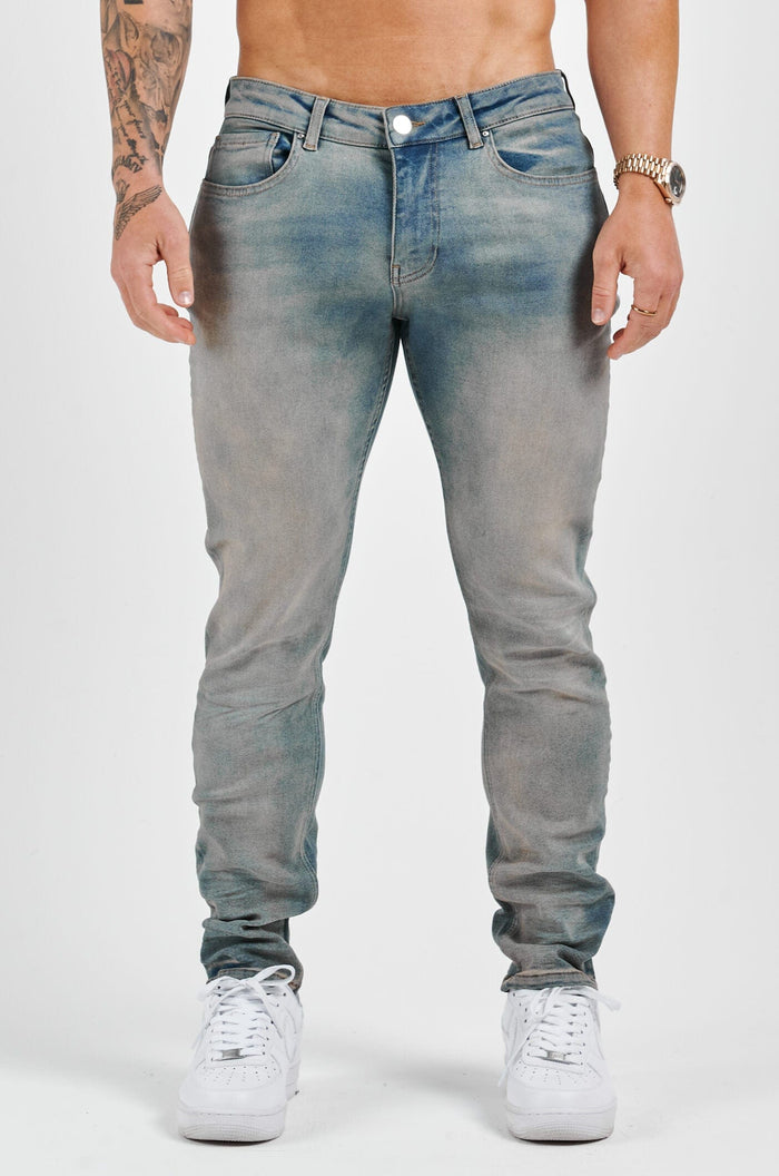 SLIM FIT JEANS 2.0 – STONE WASHED