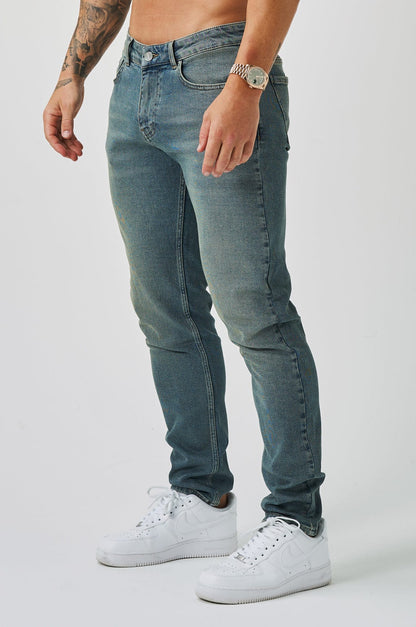 Legend London Jeans - slim 2.0 SLIM FIT JEANS 2.0 - STONE WASHED BLUE