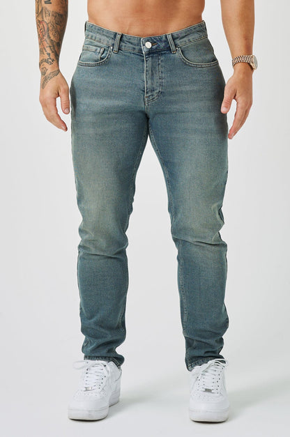 Legend London Jeans - slim 2.0 SLIM FIT JEANS 2.0 - STONE WASHED BLUE