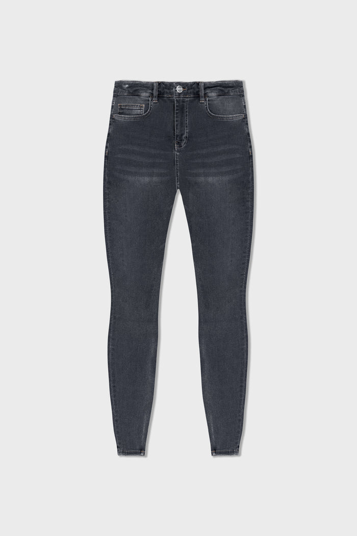 SKINNY FIT JEANS NON RIPPED - GREY