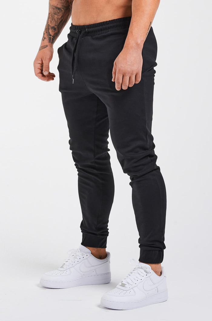 SKINNY JOGGER - ZWART