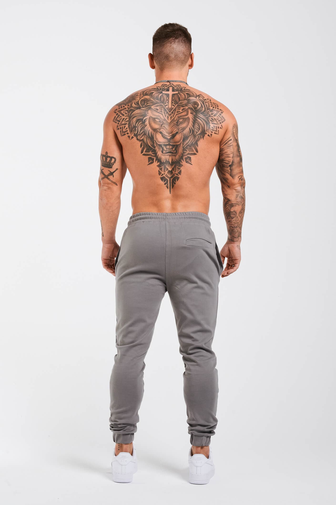 Mens skinny hot sale jogger sweatpants