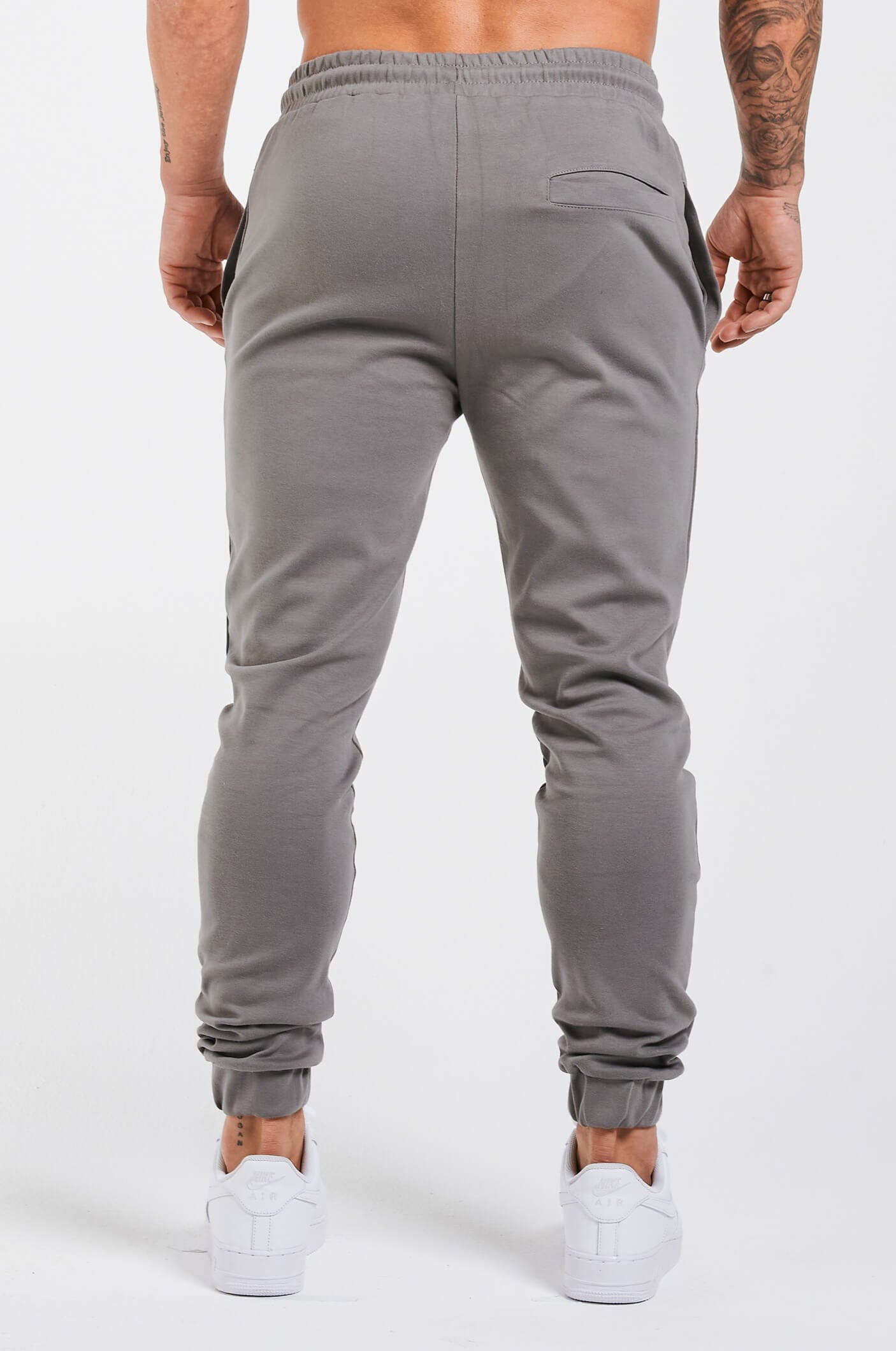 Dark grey hot sale skinny joggers