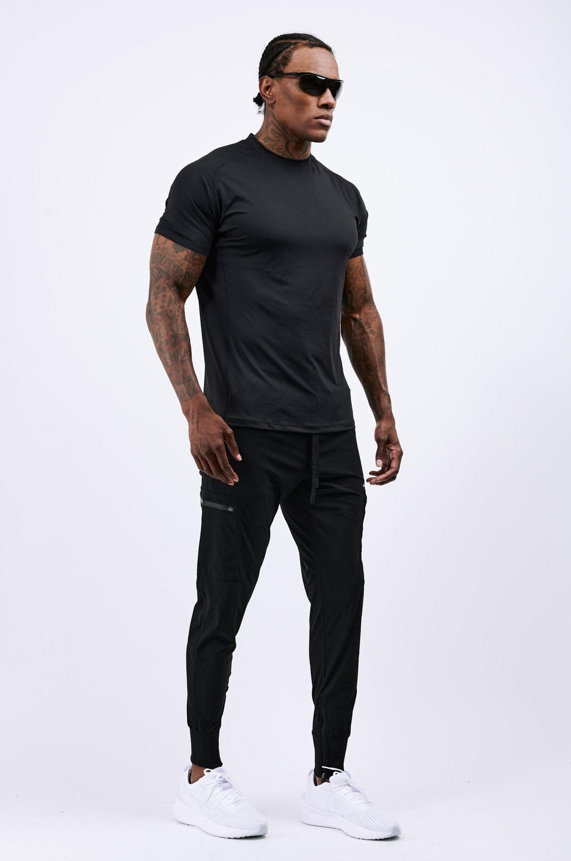 Legend London LEGEND ACTIVE T-SHIRT - BLACK