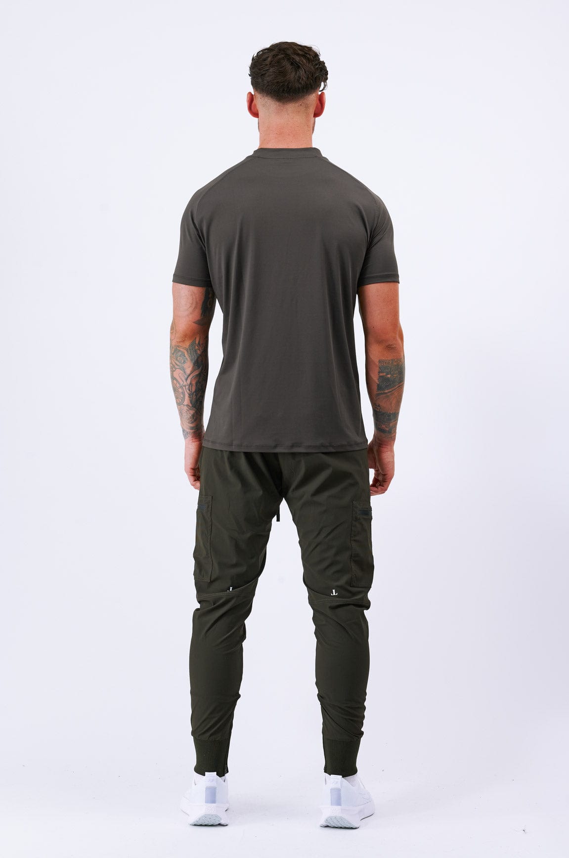 Legend London LEGEND ACTIVE T-SHIRT - MILITARY KHAKI