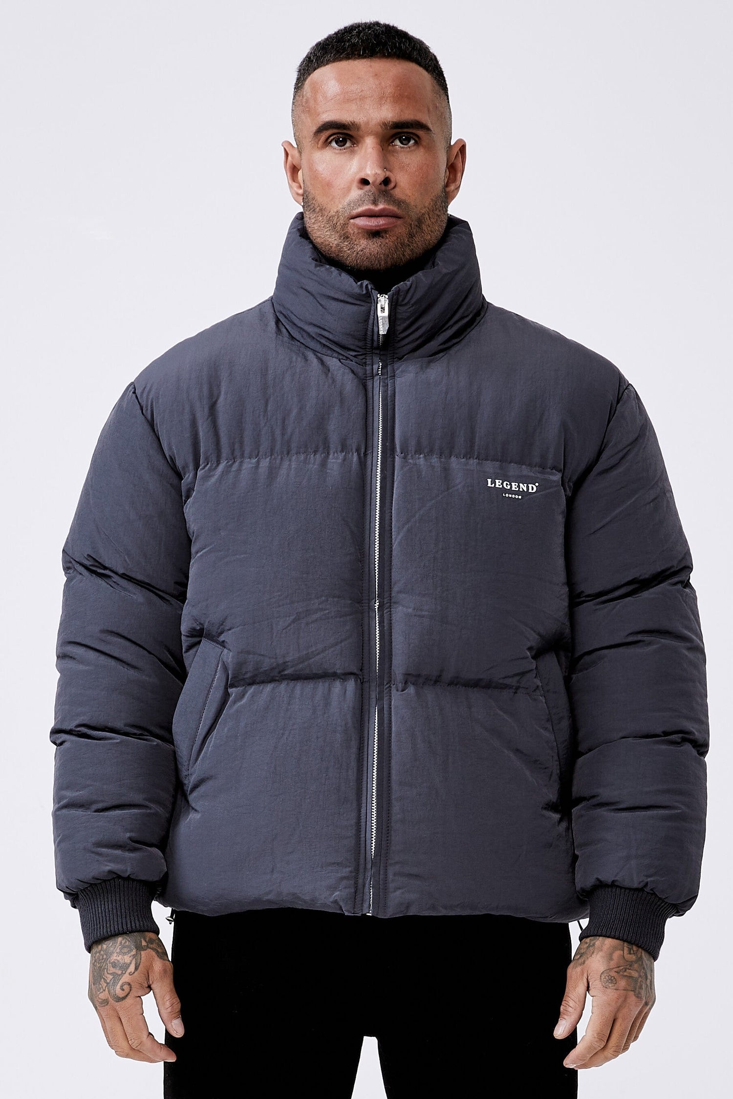 Legend London outlet - Jackets PUFFER JACKET - GREY