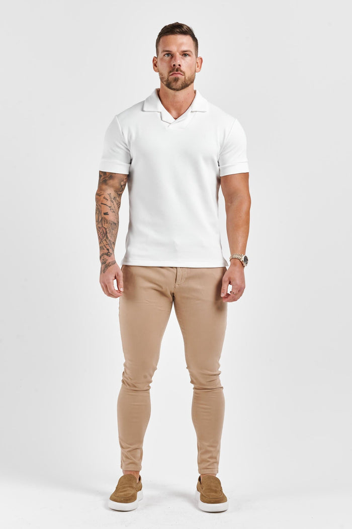 CORE POLO SHIRT CRÈME REVERE KRAAG