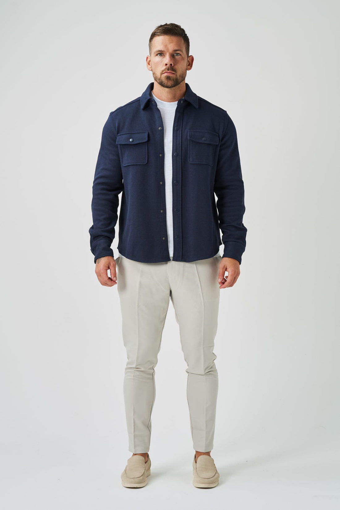 Legend London Shirt OVERSHIRT - NAVY